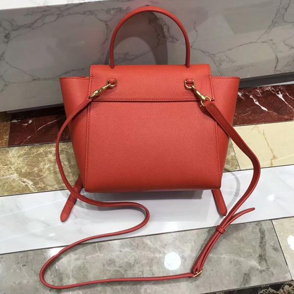 セリーヌ コピー CELINE 2WAY ミニベルトバッグ RED 185003ZVA 05FR